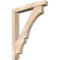 Ekena Millwork Balboa Craftsman Smooth Bracket w/ Offset Brace, Douglas Fir, 5 1/2"W x 36"D x 44"H BKT0604X36X44BOA04SDF - alternate 1